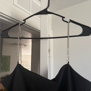 H&M Black Dress with Rhinestone Details